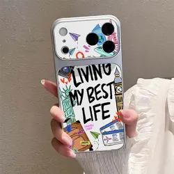Premium Shockproof Electroplating Leather Phone Case with Camera Protection - iPhone SE (2020) (BA - T2502)