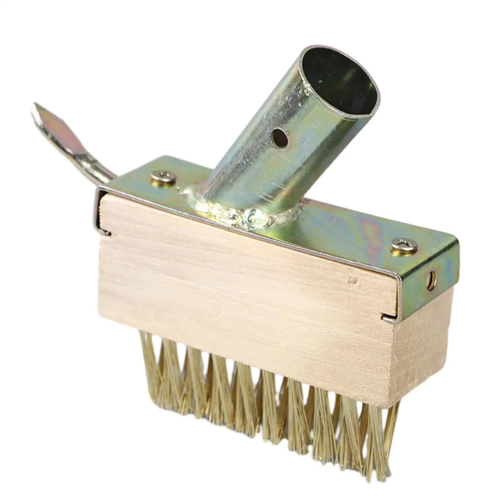 Moss Weed Remover Brush Grout Brush Cleaner Patio Weed Head Paver Cleaner Moss Removal Tool for Patio Lawn Sidewalk Garden