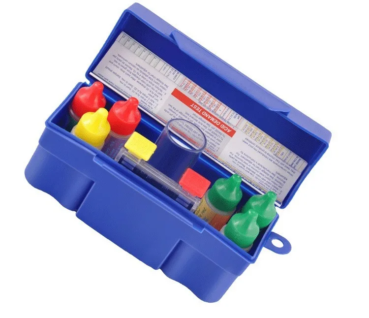 5-Way Test Kit For Pool & SPA Acid Demand Chlorine Total Alkalinity Bromine PH W