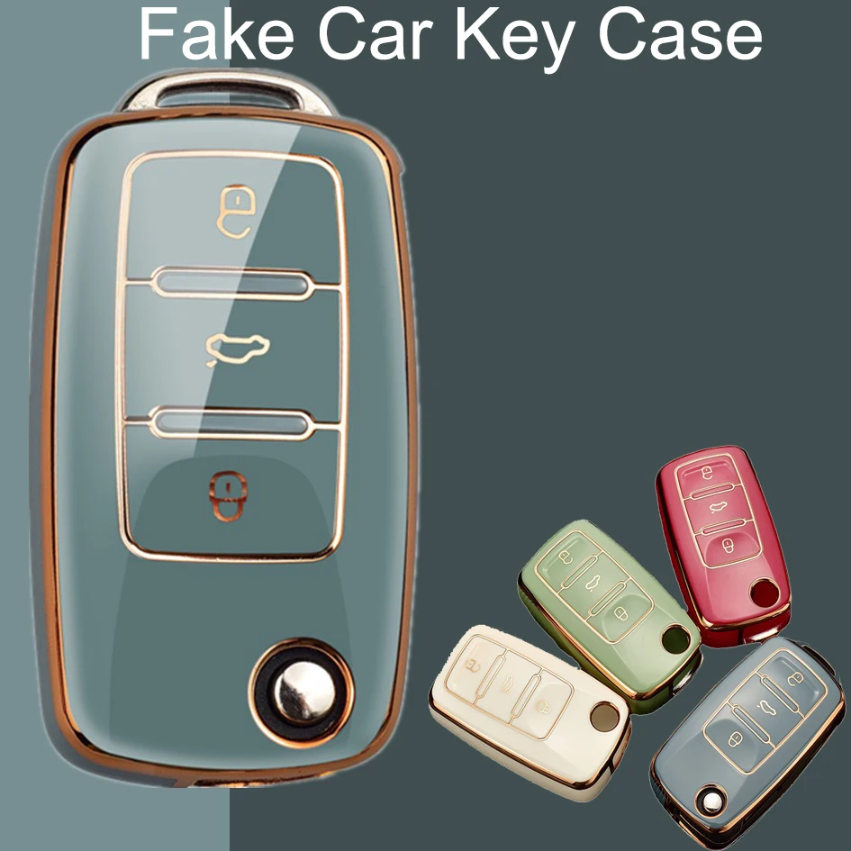 Creative Dummy Car Key Case Mini Hidden Safe Box Secret Compartment