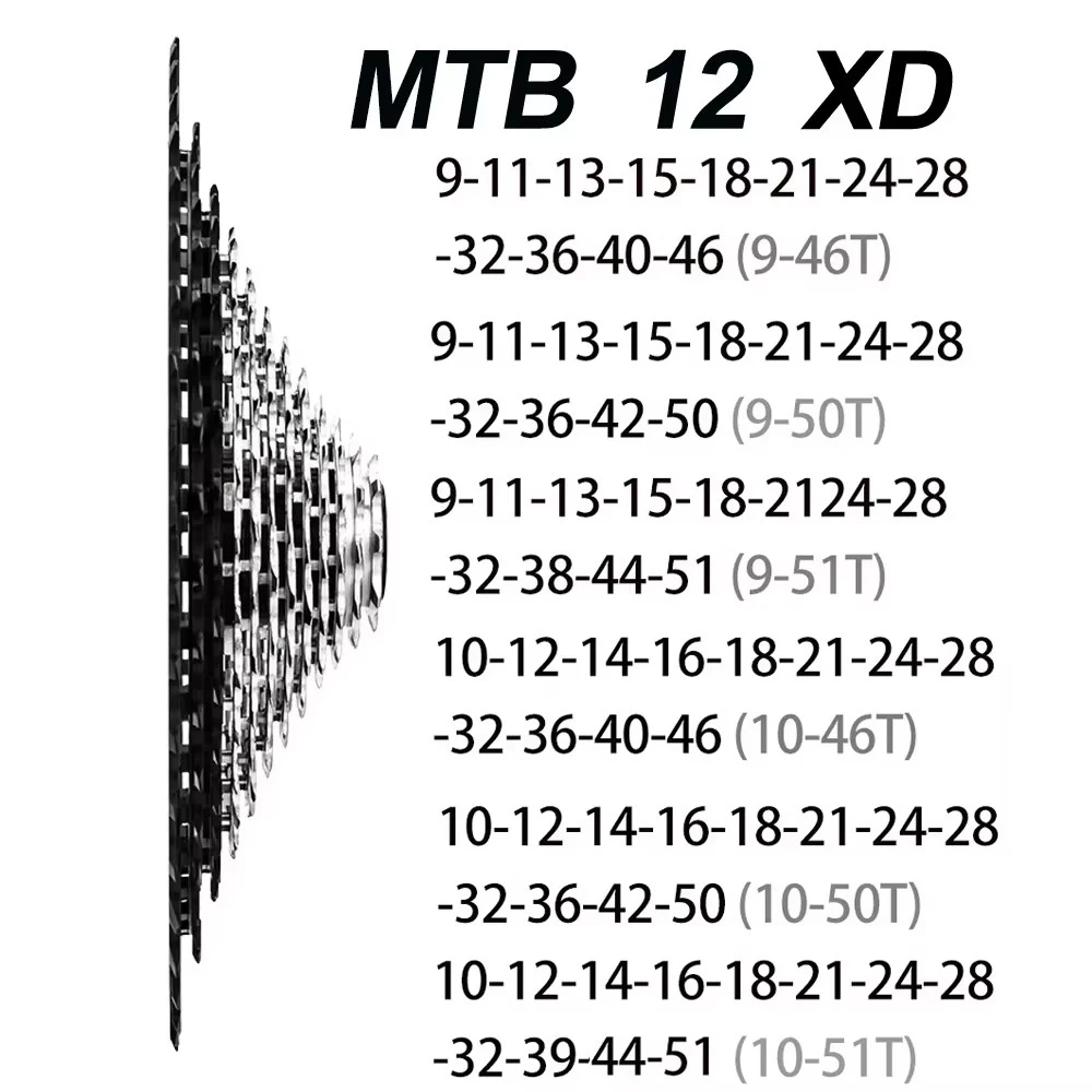 ZTTO Ultimate MTB Bike 12 Speed XD Cassette 12S 9-46T 10-46T 10