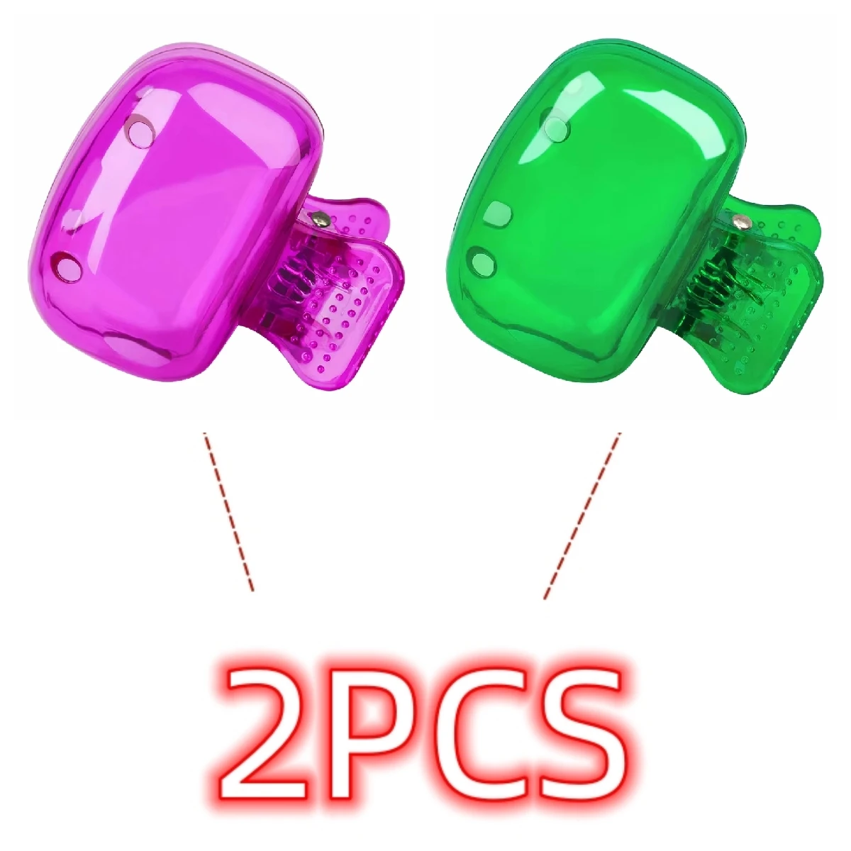 Purple and Green