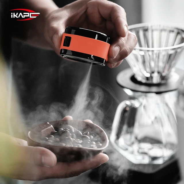 IKAPE Coffee Bean Atomizer,20ml Anti-Static Automatic Spray Bottle,Espresso Machine Accessories,Coffee Lover Gift 1