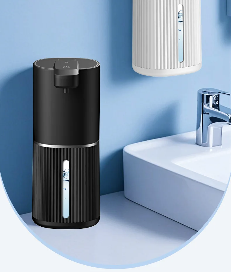 Touchless Automatic Soap Dispenser USB Rechargeable Electric Foaming Foam Dispenser for Kitchen Bathroom