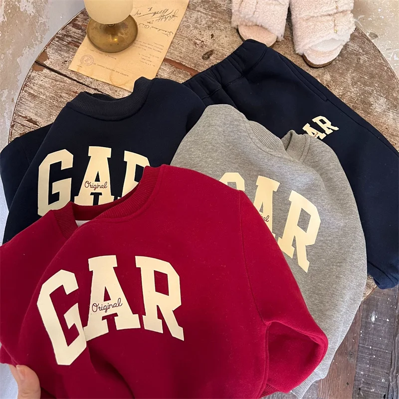 Kids Fleece 2PCS Outfit 4