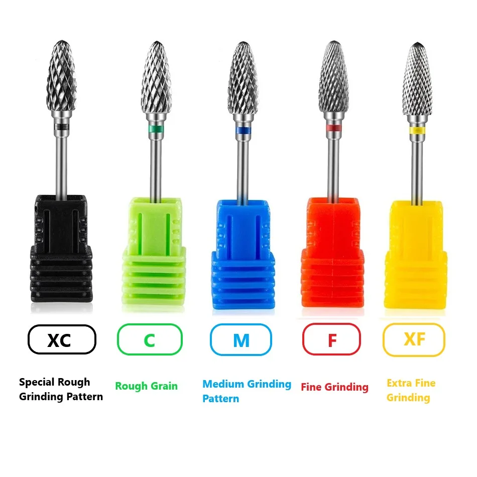 

5 Pcs Tungsten Steel Grinding Head Corn Head Drill Bit Grinding Machine Is Universal and More Durable