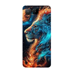 Floral Wolf Soft Silicone Shockproof Phone Case - TPU Bumper Cover for Hot 60i 5G (1)