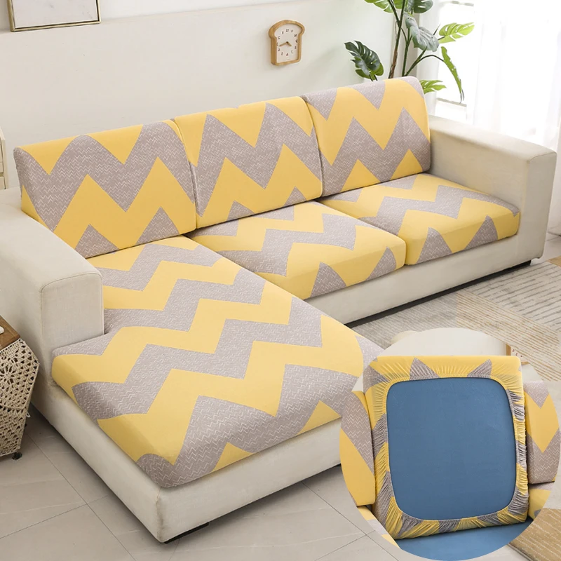Floral printed sofa cover image 14