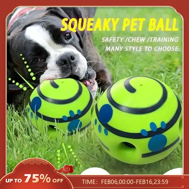 2pcsDogBallToysforSmallMediumDogsToothCleaningInteractive