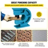 VEVOR CH-60 Hydraulic Knockout Punch Tool 31Ton Hole Digger Force Puncher Iron Plate Max 10mm Thickness Hole Punching Machine 3
