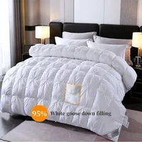 100% pure cotton goose down comforter, five-star hotel down comforter, winter thick comforter, spring and autumn comforter 2