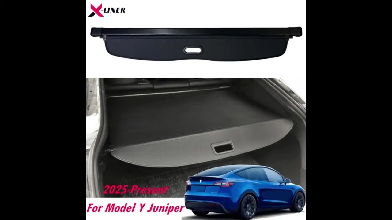 Tesla Model Y Juniper Launch 2025 対応 リアトランク シルガード