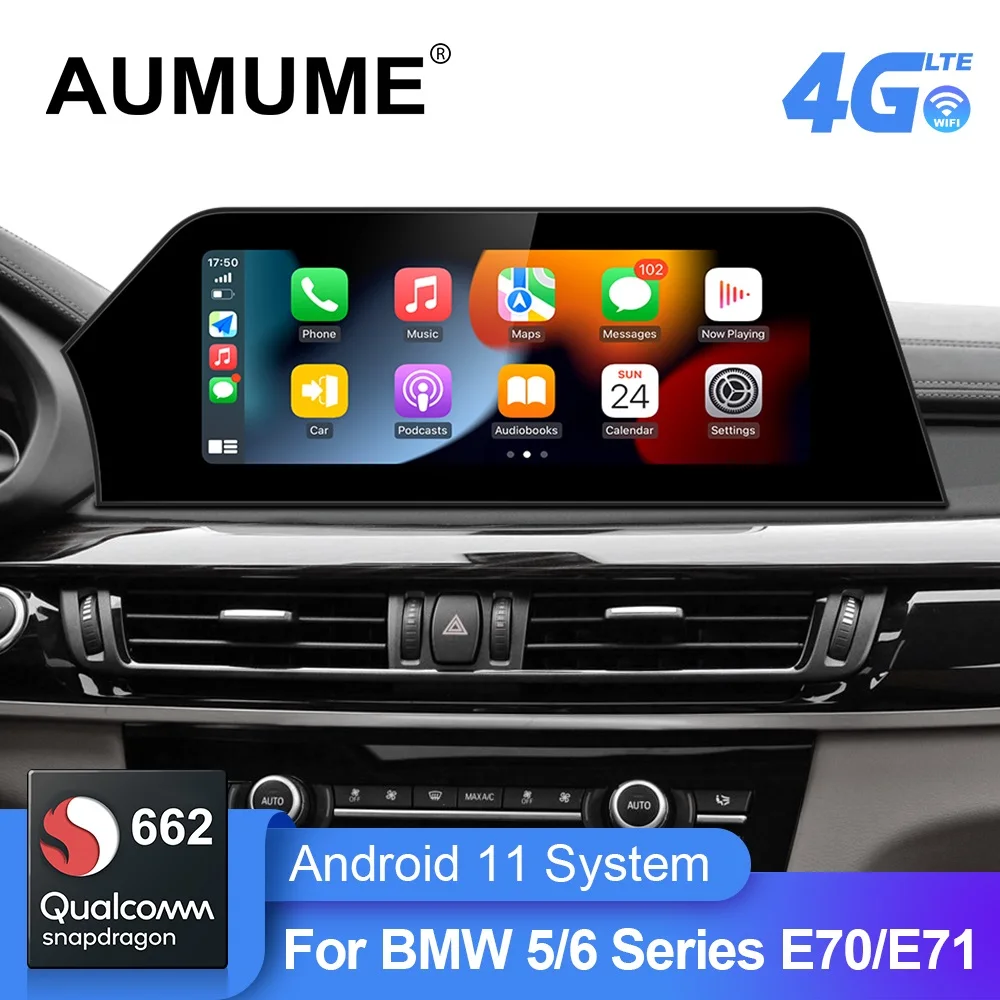 

Android 11.0 12.3' Car Radio for BMW X5 F15 NBT System 2011-2013 Blue Anti G-lare Screen Multimedia GPS Navigation Carplay WIFI