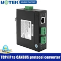 UOTEK 10/100M Ethernet to 1 Port RS-232/485/422 Serial Device Server Support MCP VCOM Virtual Serial Port UT-6801A