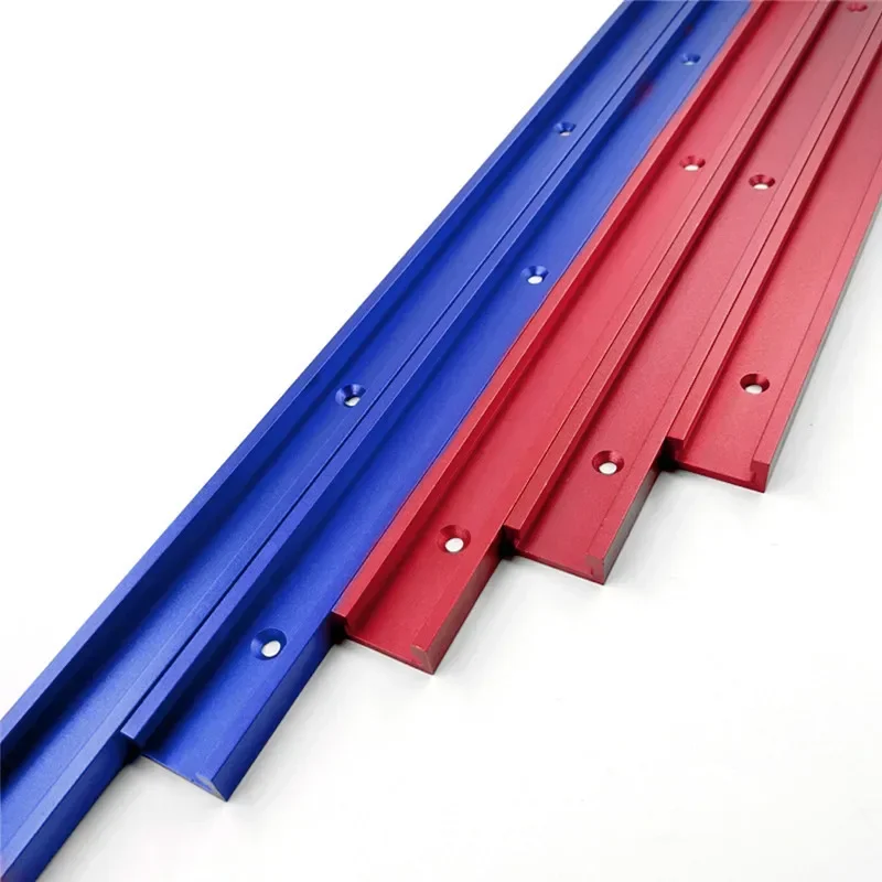 30 Type T-Slot Miter Track Jig Fixture Slot Connector Aluminum Alloy Woodworking Chute Rail 300-800MM DIY Tools woodworking tools woodworking tool miter track jig