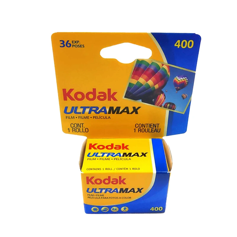 Kodak UltraMax 400 Color Printing 135-36 35mm Film 36 Exposures 1/2/3/5/10 Roll Kodak Film Photo Paper for M35 / M38 H35 Camera
