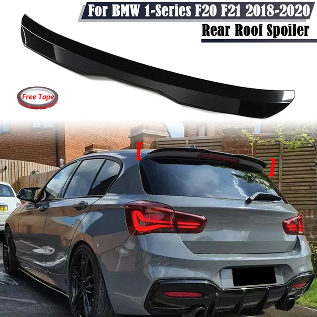 For BMW 1 Series F20 F21 116i 120i 118i M135i 2018 2019 2020 Hatchback Rear Trunk Lip Rear Roof Spoiler Wing Body Car Accessorie 1