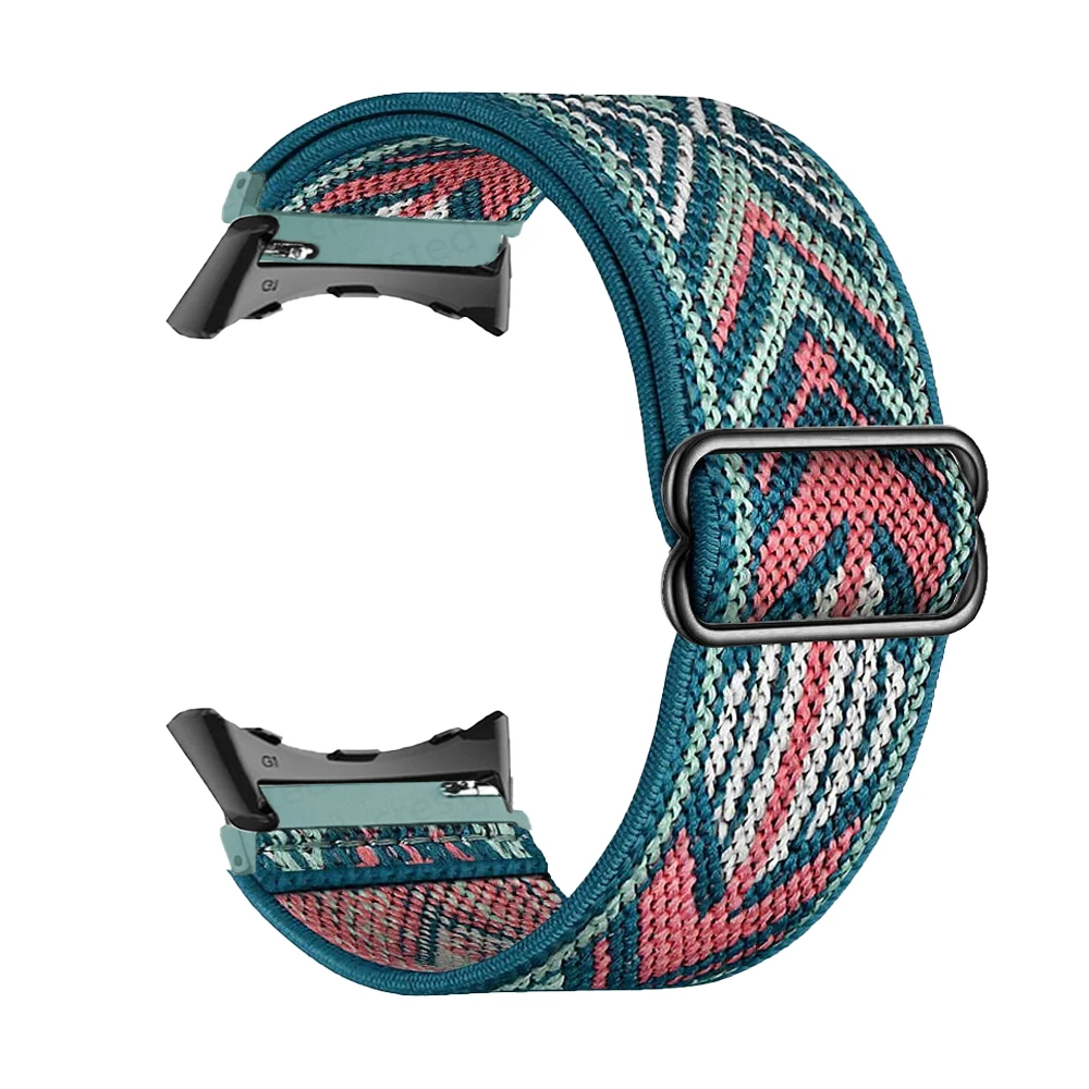 Adjustable Elastic Nylon Loop Bracelet for Google Pixel Watch - Versatile Strap Accessory