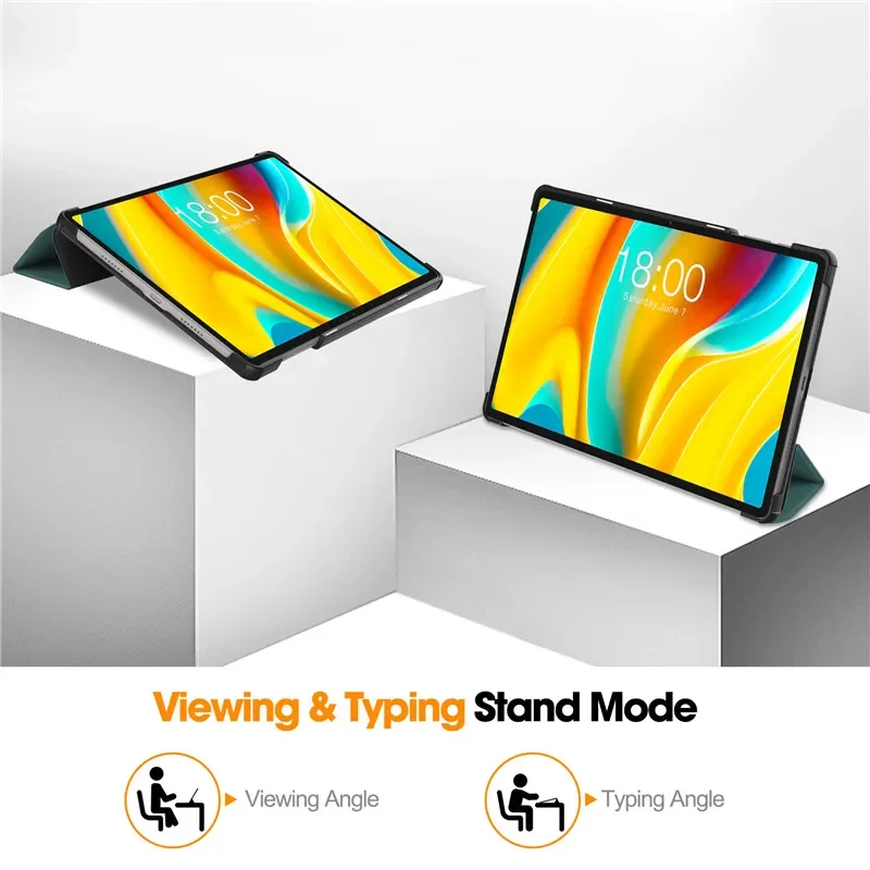 Suporte Dobrável Magnético Smart Folio Shell Capa para Tablet Capa Funda Teclast T50 t 50 Pro 50pro 2023 11 - Imagem 6