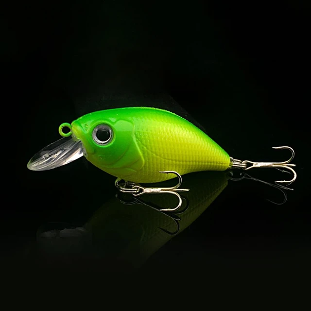 5 Pcs Convenient Little Fat Mino Bait Simulation Design Crank