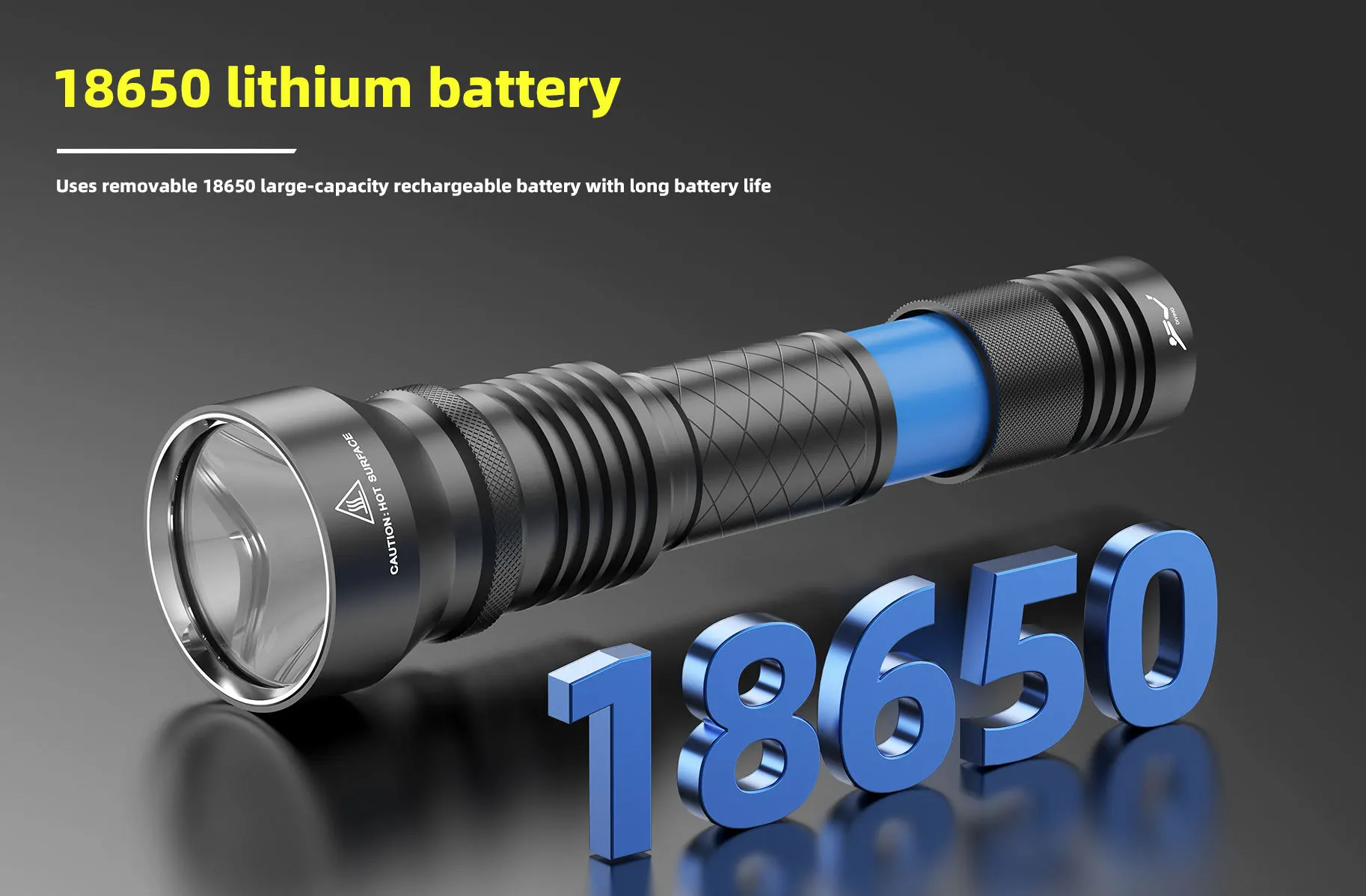 Description Picture 4 of itemLED Dive Light Scuba Dive Flashlight Super Bright L2 LED Underwater Flashlights for Diving Waterproof Submersible Flashlight