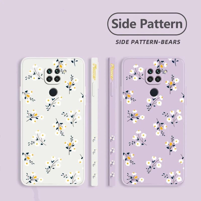 Stunning Flower Silicone Phone Case - Elegant Protection Cover