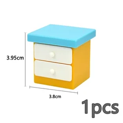 Large Building Block Figures & Furniture Set - House Essentials & Accessories (Bedside Table)