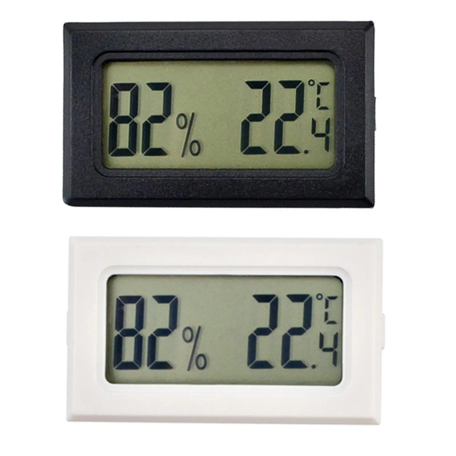 Mini Wireless LCD Digital Thermometer Hygrometer Gauge Humidity Meter Indoor Outdoor Home Thermometer Temperature Sensor