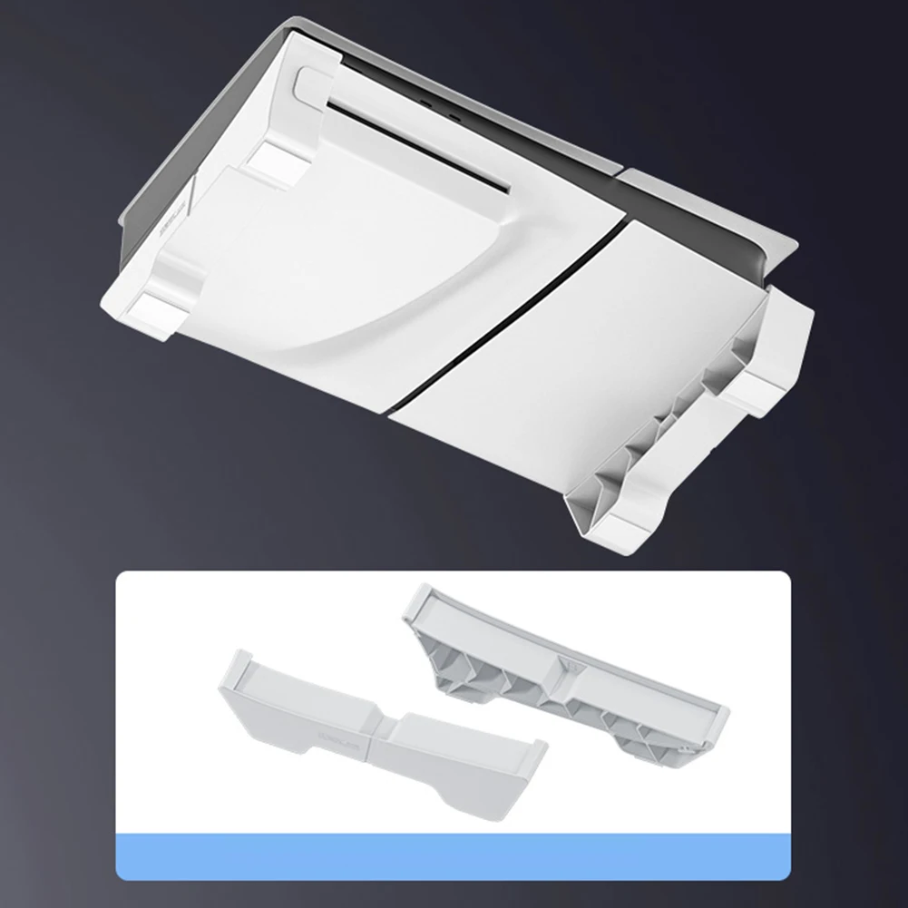 Cooling Horizontal Base Anti-Slip Dock Mount Holder Console Holder for Playstation 5 Slim Disc & Digital Edition