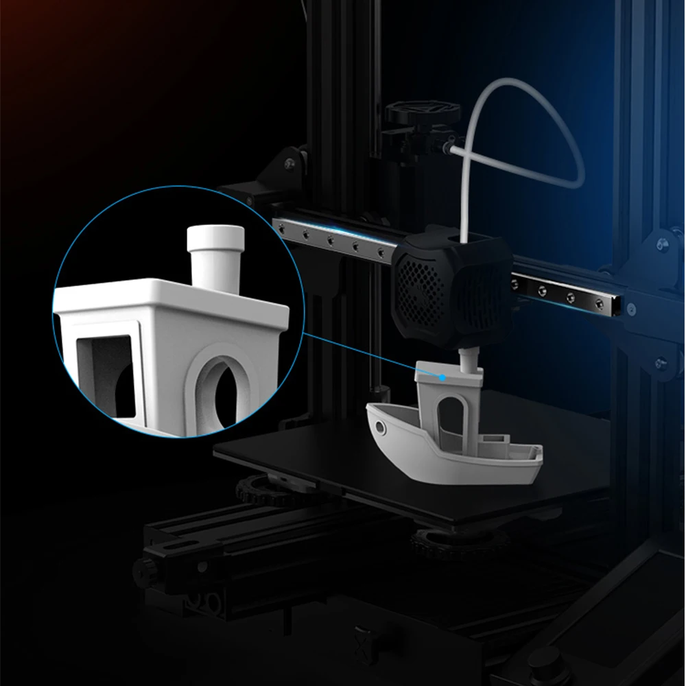 Creality-Kit de riel lineal Ender 3, guía de riel del eje X, MGN12C, 12,6 