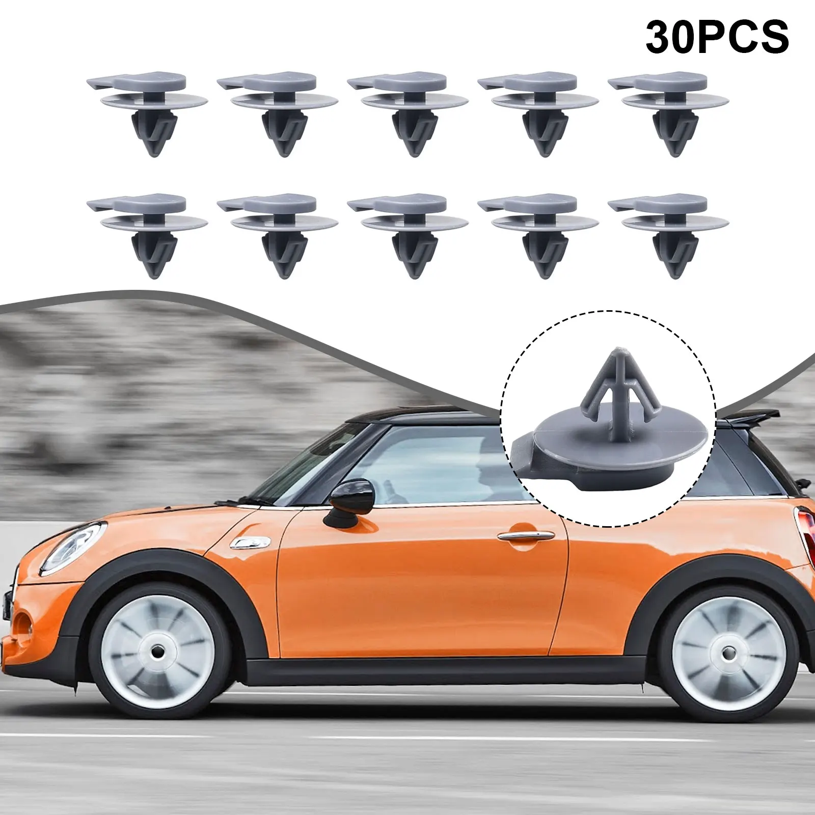 

Wheel Arch Trim Clips For BMW For Mini For R50 R52 R55 R56 Molding Trim Arch Clips Fitment For Cooper 0713275782 Wheel Practical
