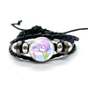Project SEKAI Anime Wonderlands×Showtime Kamishiro Rui Leather Bracelets Glass Multilayer Braided Bracelets Bangles Jewelry Gift 1