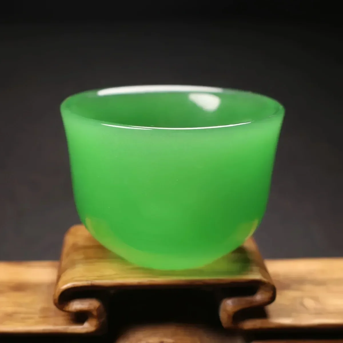 1pc Jade Tea Cup Kung Fu Tea Set, Health High-end Jade Single Master Cup Set,Jade Water Cup,Wine Glass Bowl Teacups,TeaCup