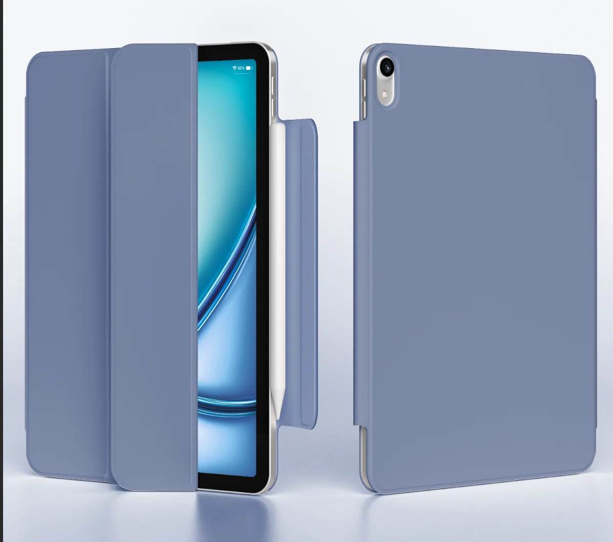 Premium Trifold Stand Tablet Case with Magnetic Attachment and Slim Design