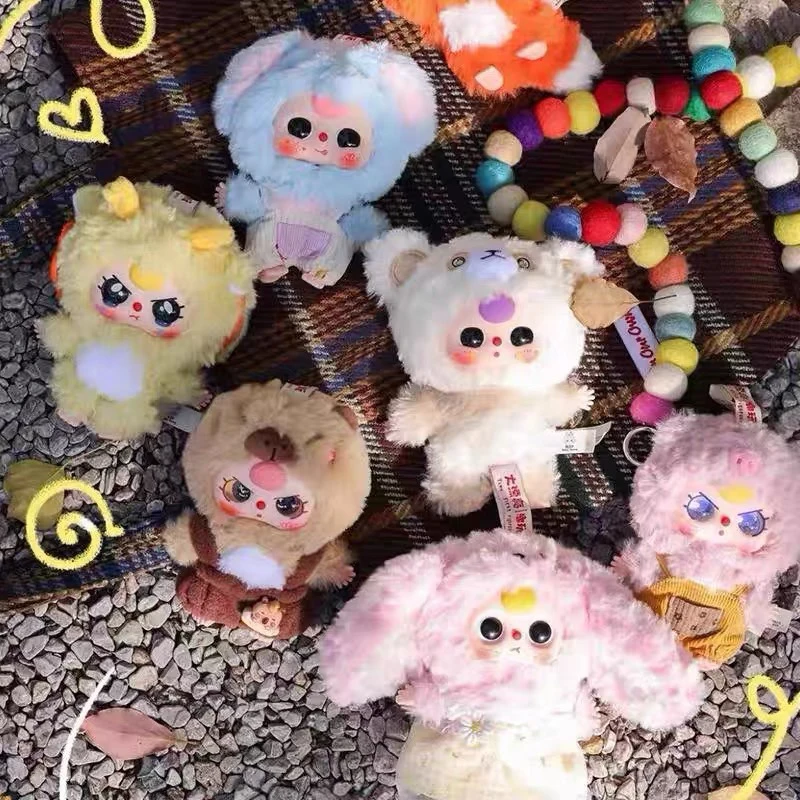 ぬいぐるみ Baby Three Big Cute Plush Pendant Blind Baby Three-Third Generation V3 Plush Dolls – WHOOPEA