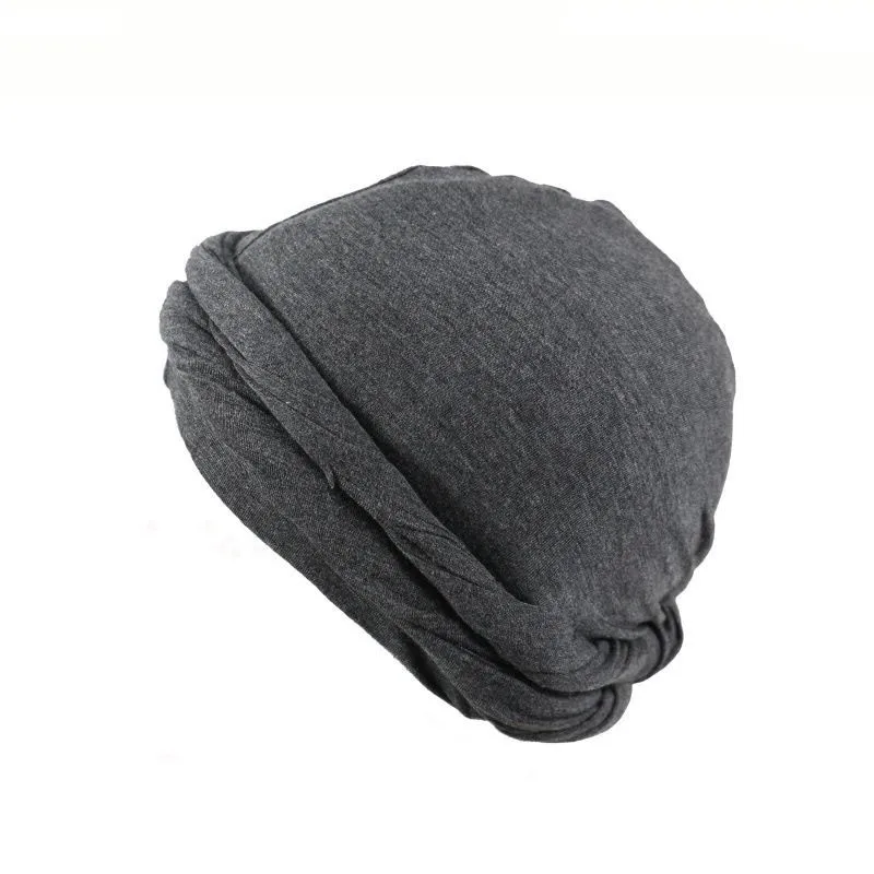 Balaclava hat Nation Elastic Men's Turban Hat Satin Lining Stretchy Men Bandana Indian Cap Fashion Male Hip Hop Caps Headband Biker Headwrap
