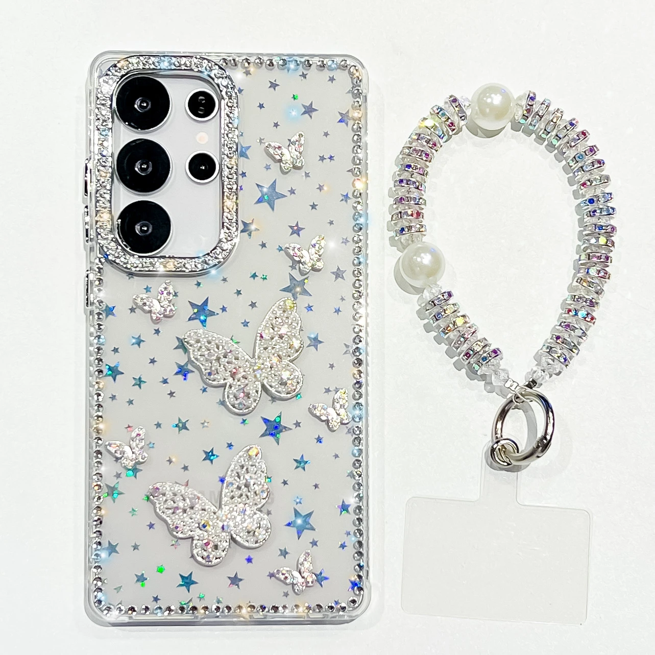 Butterfly Diamond Bling Luxury Phone Case Cover