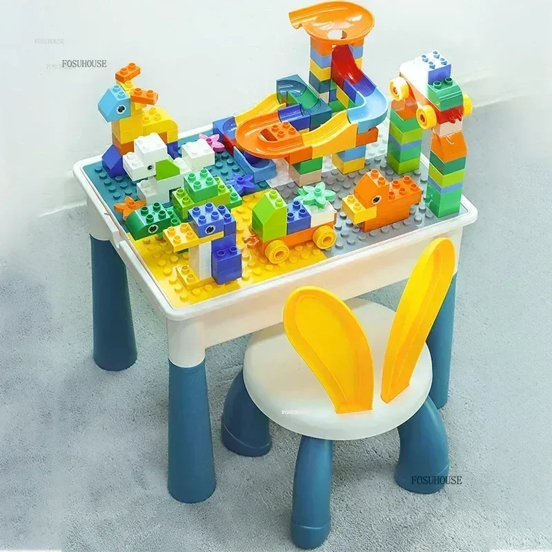 Simple Children's Table Student Writing Desks Children's Home Multi-functional Early Education Toy Table Furniture