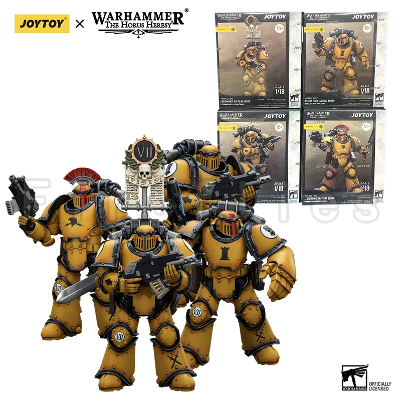 1/18 JOYTOY Action Figure The Horus Heresy 40K Fists Squads & Mechas Anime Model Toy - Image 5