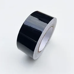 Glossy Black Carbon Fiber Vinyl Wrap - Waterproof Matte Finish - 7X300 CM (Glossy Black Vinyl)
