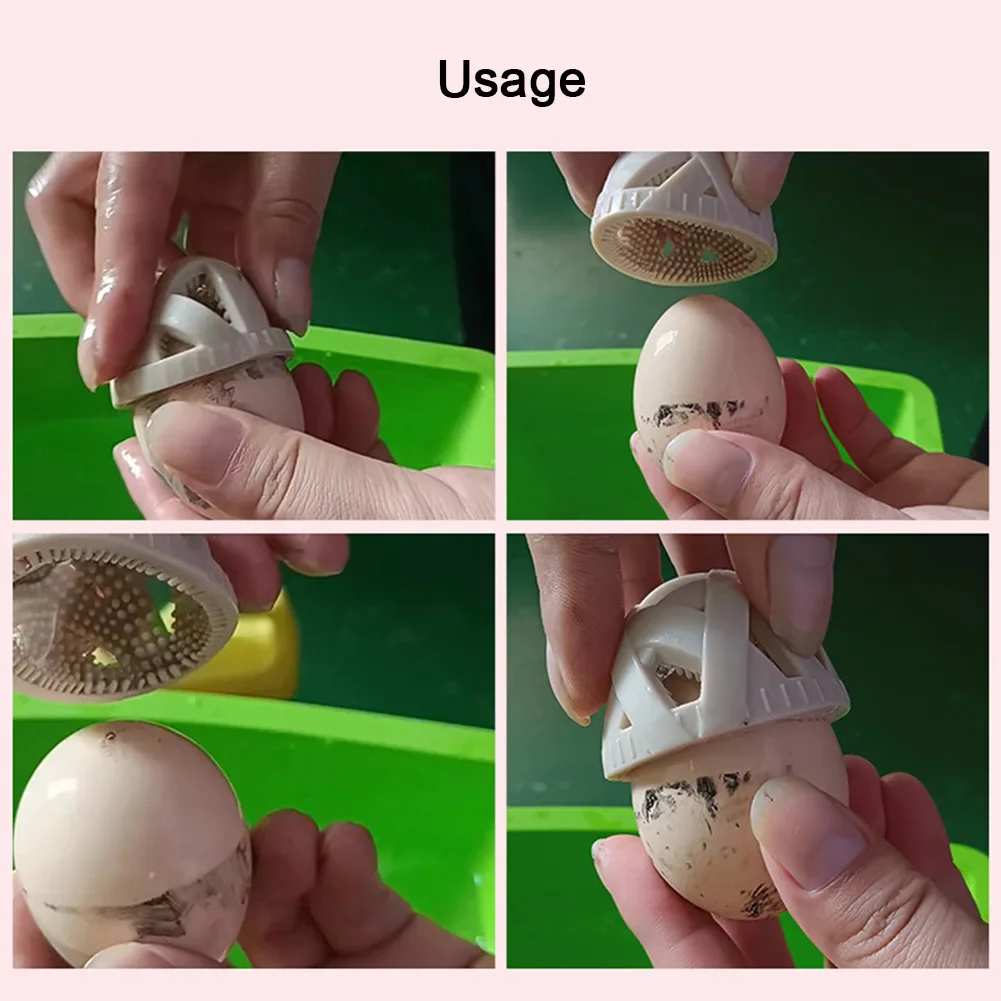 Silicone Egg Scrubber Kitchen Tool Egg Washing Brush for Fresh Eggs