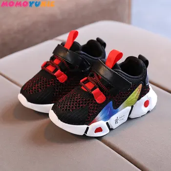 2022 Autumn New Breathable Baby Boy Breathable Running Shoes Sport Shoes Baby Girl Sneakers Toddler Children Fashion Sneakers 6