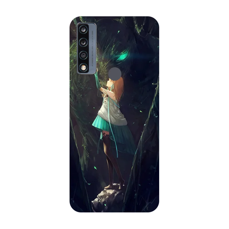 Stylish Bumper Silicone Phone Case with TPU Painted Design