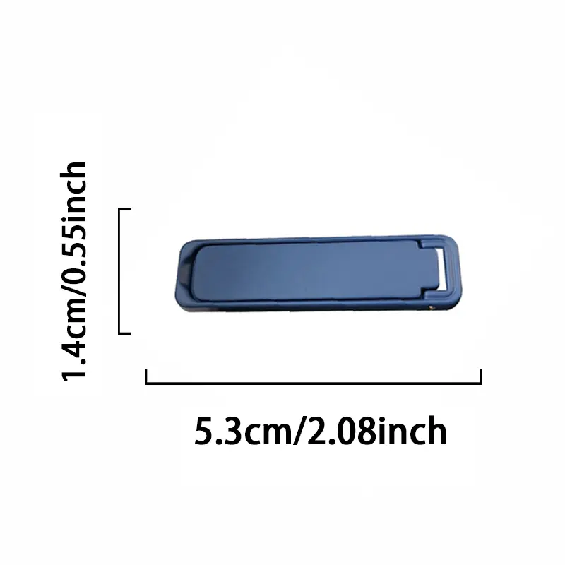 Ultra-thin Mini Holder Metal Folding Mobile Phone Bracket Back Sticker Invisible Portable Cellphone Desktop Support for iPhone - Image 6