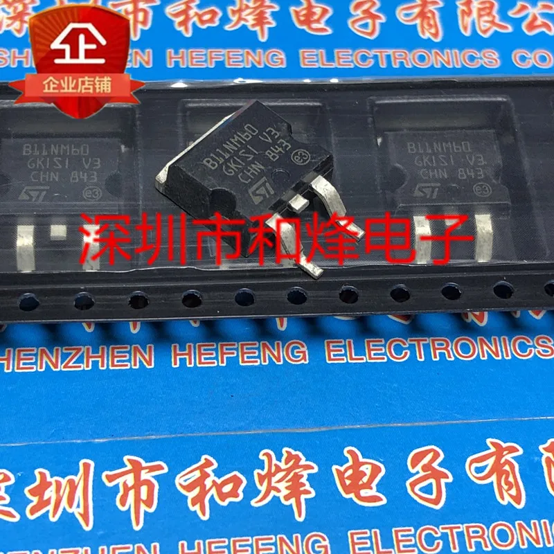 

30pcs original new STB11NM60 B11NM60 TO-263 600V 11A