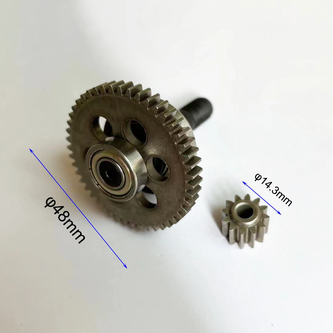 48mm 47 teeth Gear assembly for Lithium-ion lawn mower Charging electric chainsaw gears Mini saw accessories