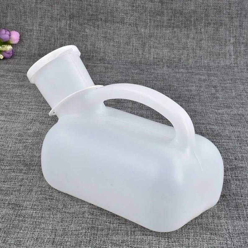 Urine Collection Bag Travel Urinal Bottle with Lid for Men Emergencies and Road Trips