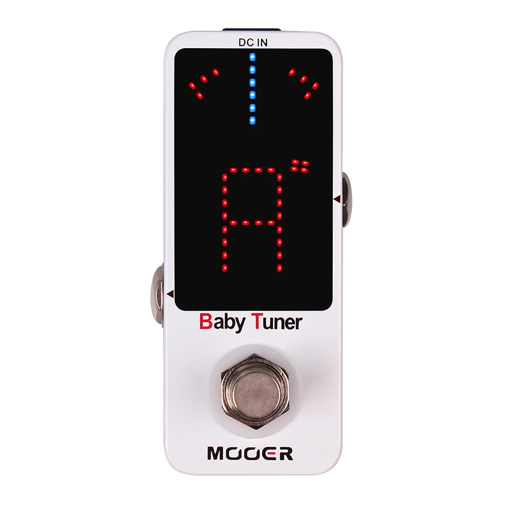 

MOOER Baby Tuner Guitar Pedal High Precision LED Display True Bypass Bass Chromatic Tuner Pedal Guitar Parts & Accessories