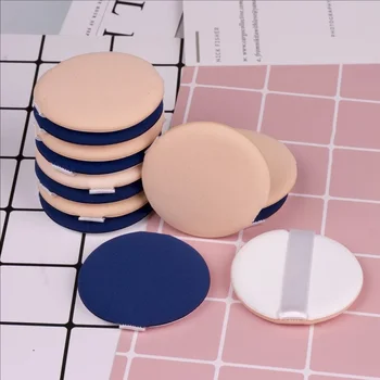 Wet Dual-Use Mini Lightweight Foundation Round Air MJ Cushion Puff Thin Sponge Dry 1