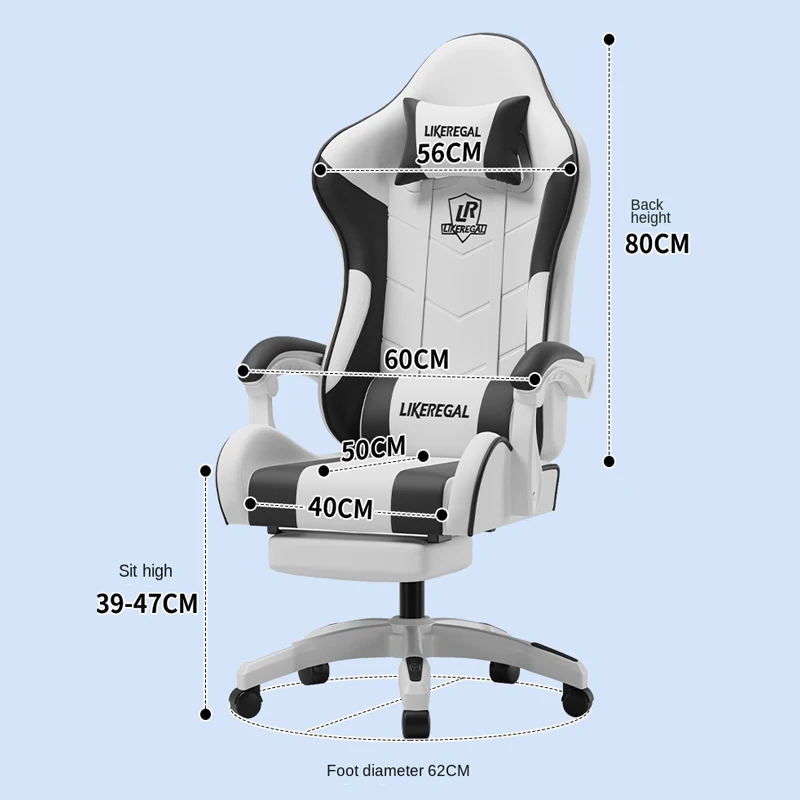 Computer  home office chair reclining lift gaming chair comfortable to Sit in the Internet Cafe  Student silla Gamer Chair 6